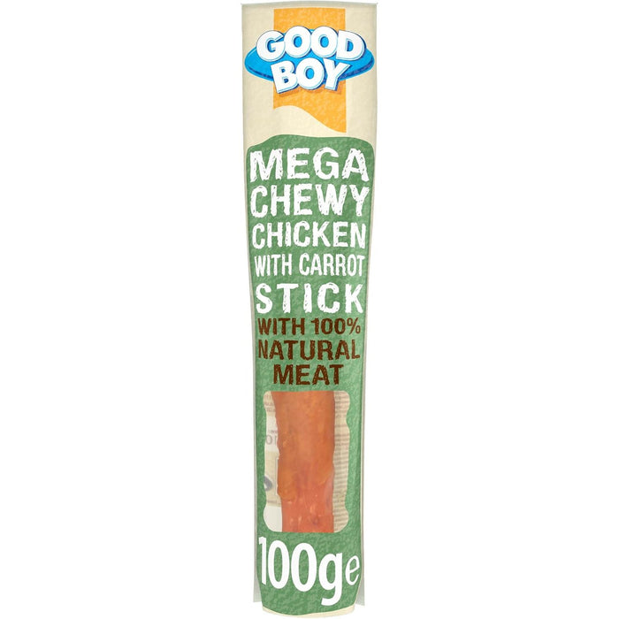 Good Boy Mega Chicken With Carrot Stick 100g Case of 14