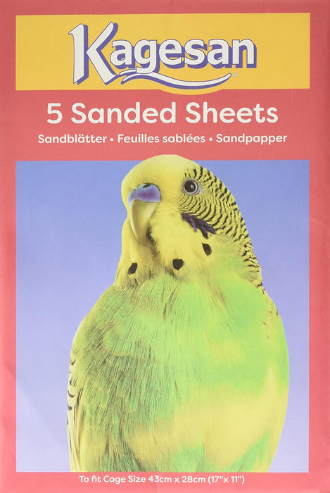 15 Kagesan Sanded Bird Sheets 17" x 11"