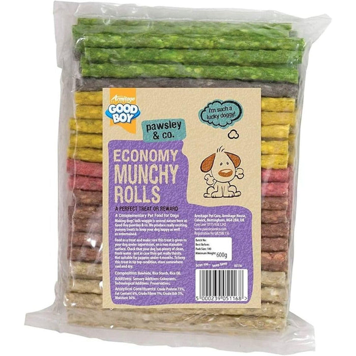 Good Boy Small Munchy Rolls Assorted 100 Pack