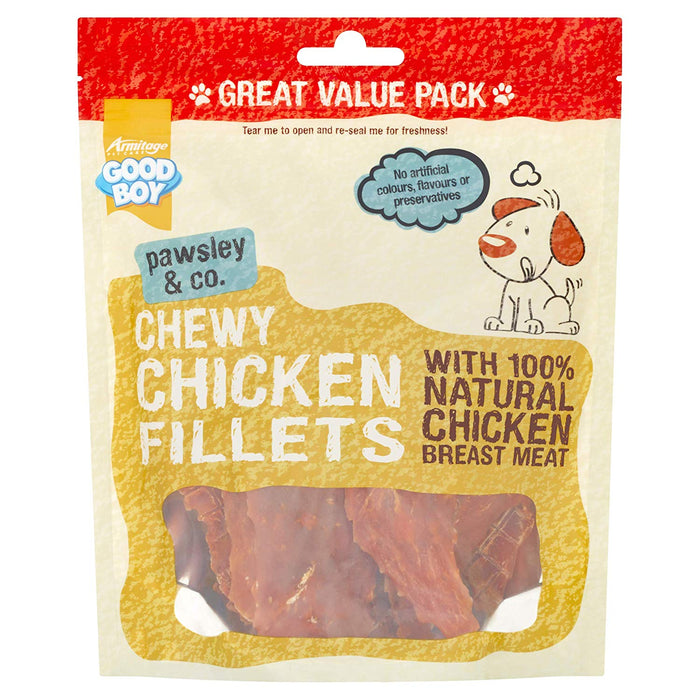 Good Boy Pawsley & Co Chewy Chicken Fillets 320g